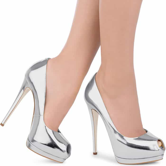 Giuseppe Zanotti 'Sharon' Peep-Toe Pumps