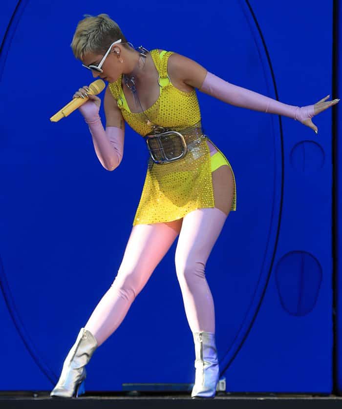 Katy did an electrifying performance to entertain the Wango Tango crowd