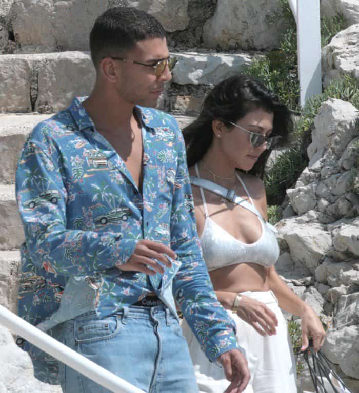 Kourtney Kardashian and her new toyboy Younes Bendjima