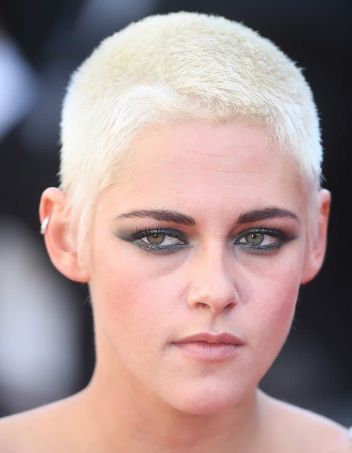 Kristen Stewart's dramatic smokey eye