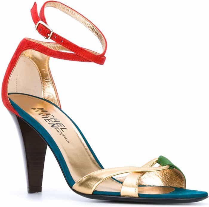 Michel Vivien 'Pomezia' block heel sandals