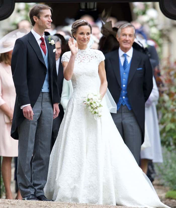 Pippa Middleton and James Matthews tied the knot at the St. Mark's Church in Englefield.