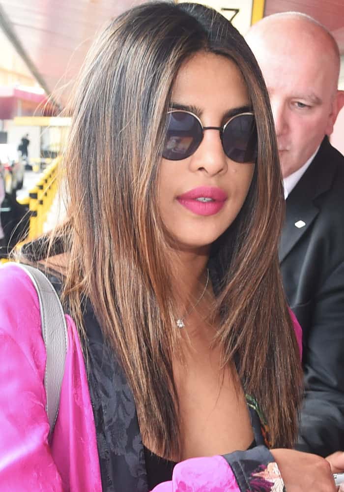 Priyanka Chopra arriving at Airport Berlin Tegel on May 29, 2017