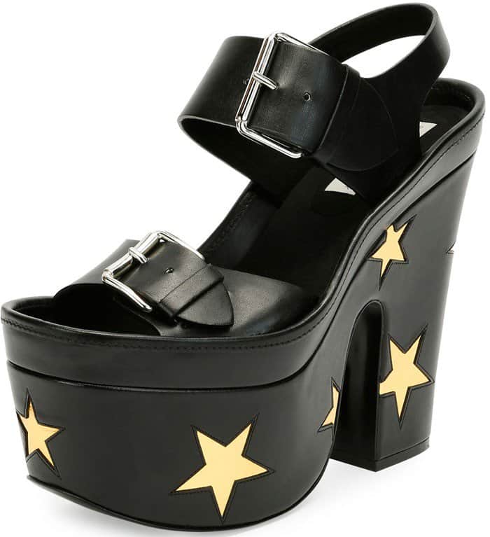 Stella McCartney Star Platform Sandals