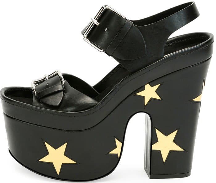 Stella McCartney Star Platform Sandals