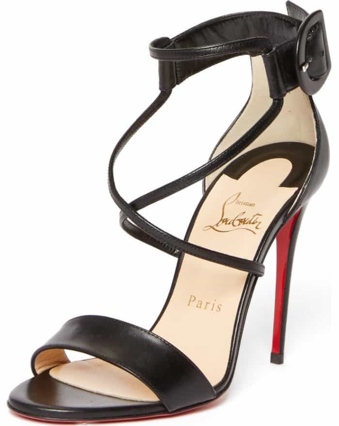 Christian Louboutin Choca Sandals in Black