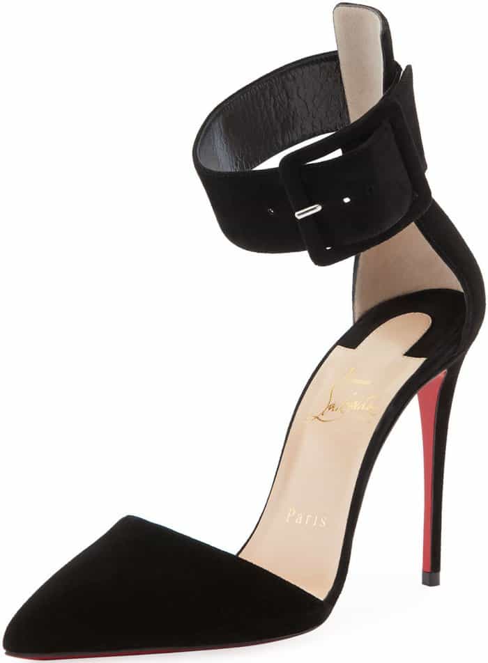 Christian Louboutin “Harler” Pumps in Black Suede