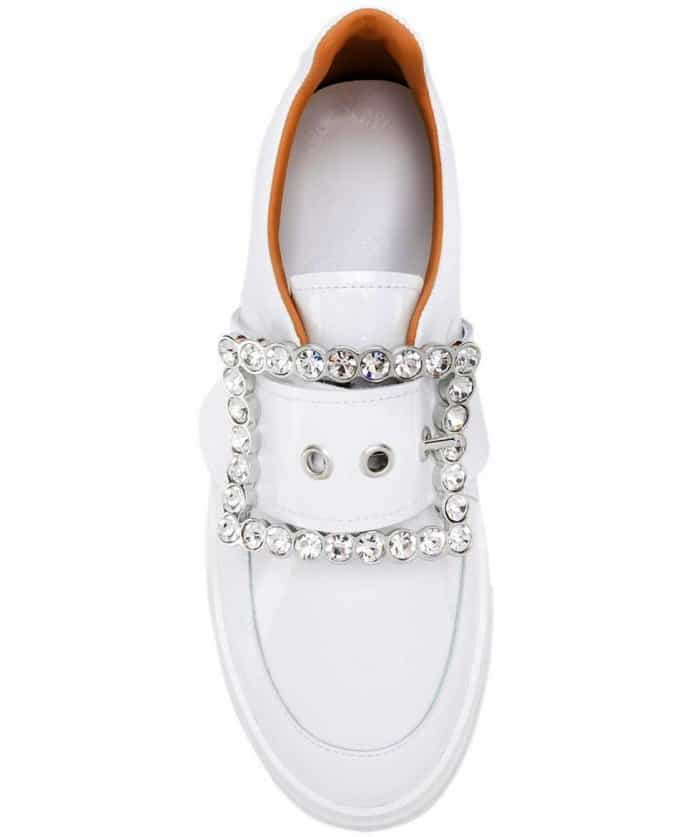 Maison Margiela Embellished Buckle Sneakers