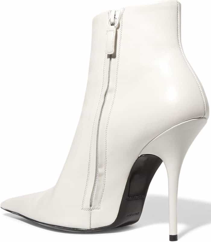 Balenciaga leather ankle boots