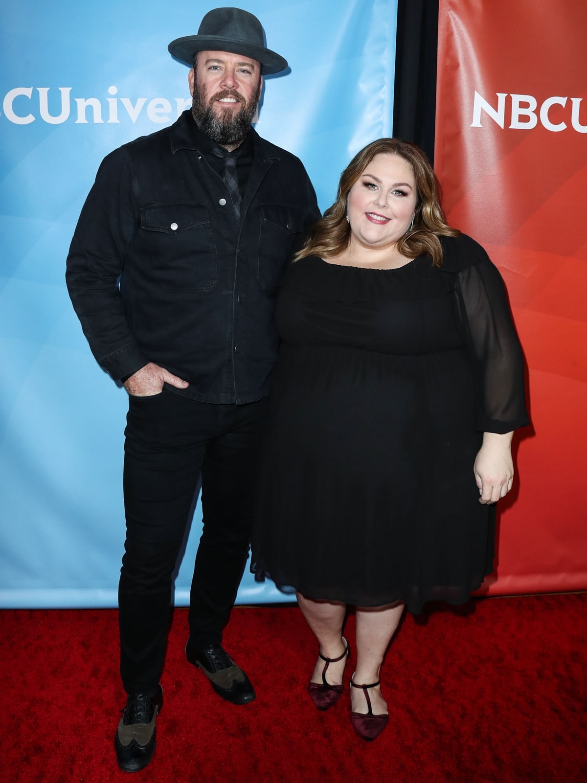 Chris Sullivan and Chrissy Metz are co-stars on the NBC drama series This Is Us, where they play husband and wife