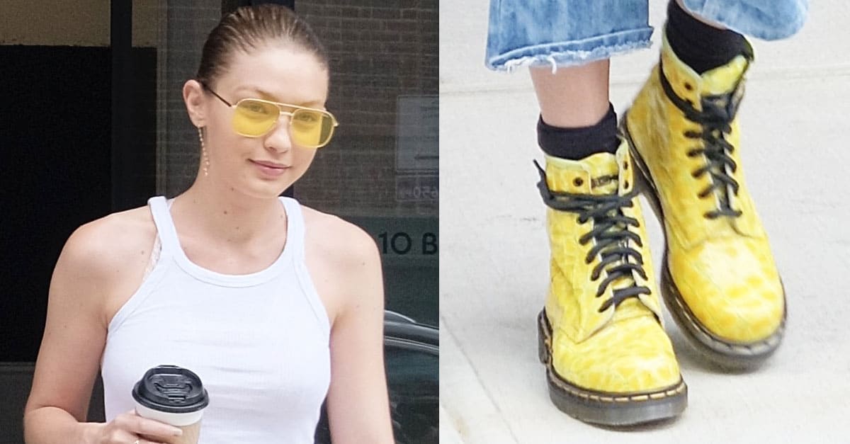 Gigi Hadid Rocks Gigi x Vogue Glasses 