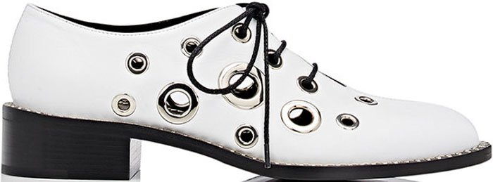 Proenza Schouler grommet-embellished oxfords