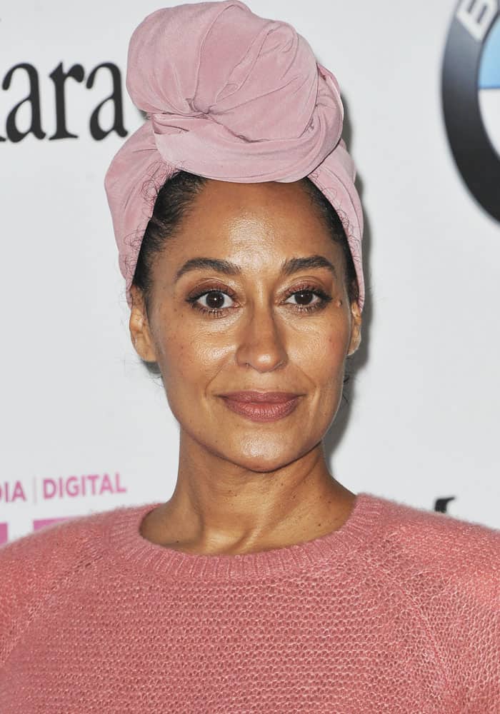 Tracee Ellis Ross was honored with the Lucy Award for Excellence in Television at the 2017 Women In Film Crystal + Lucy Awards