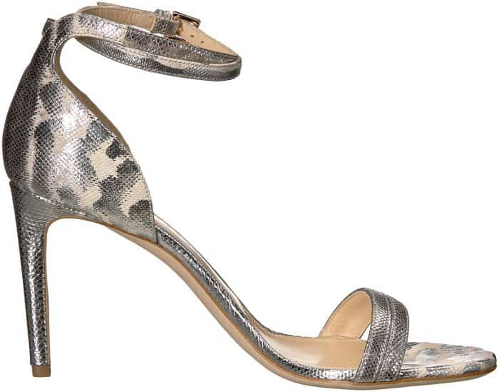 Chloe Gosselin “Narcissus” sandals in beige snake