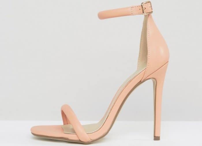 Missguided Barely There Heeled Sandals