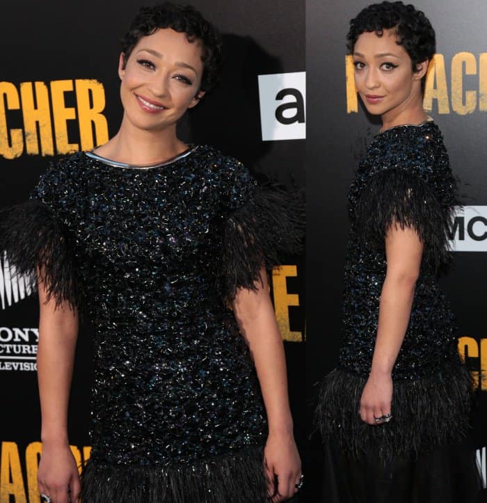 Ruth Negga wore her gorgeous curls in a pixie cut