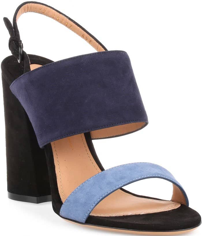 Salvatore Ferragamo Elba color block sandals