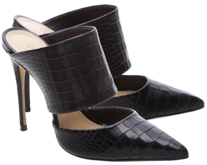 Schutz Quereda mules in black