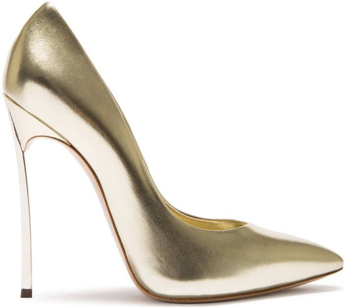 Casadei “Blade” Pumps in Palladio