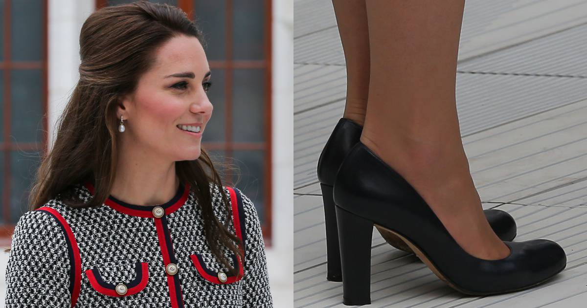 Kate Middleton Re-Wears L.K. Bennett 'Art' Pumps at Museum