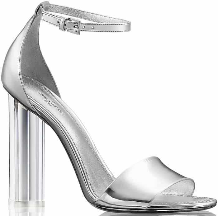 Louis Vuitton “Crystal Flower” sandals