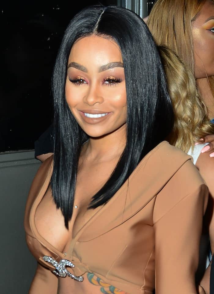 Blac Chyna hosts at Ace of Diamonds nightclub in Hollywood, California on July 25, 2017