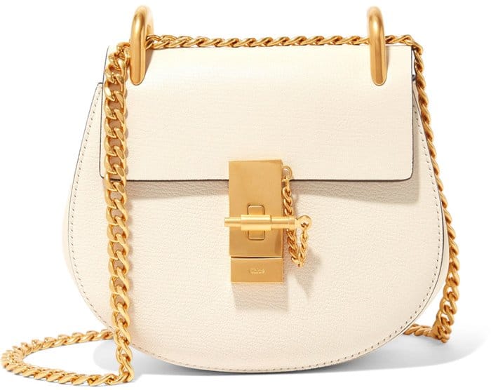 Chloe Drew Mini Textured Leather Bag