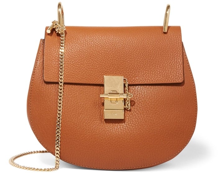 Chloe Drew Small Textured Leather Bag