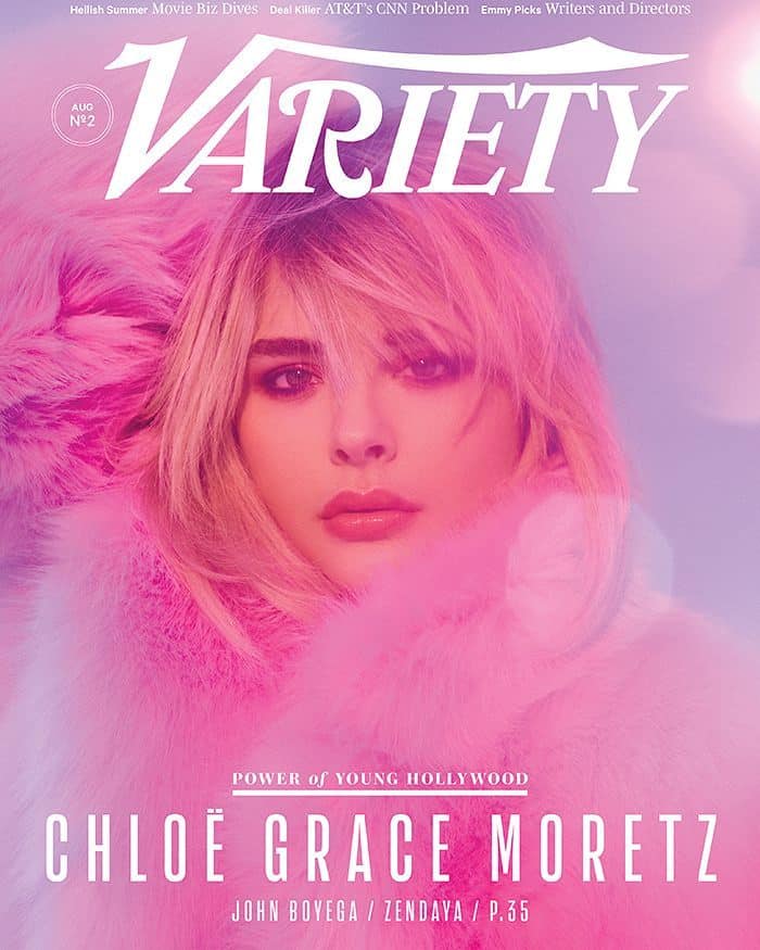 Shared by Variety with the caption "COVER STORY: Why A Break From Hollywood Was The Best Thing That Happened To @chloegmoretzClick the link in our profile to read the full story (Photo by @zoeygrossman)"