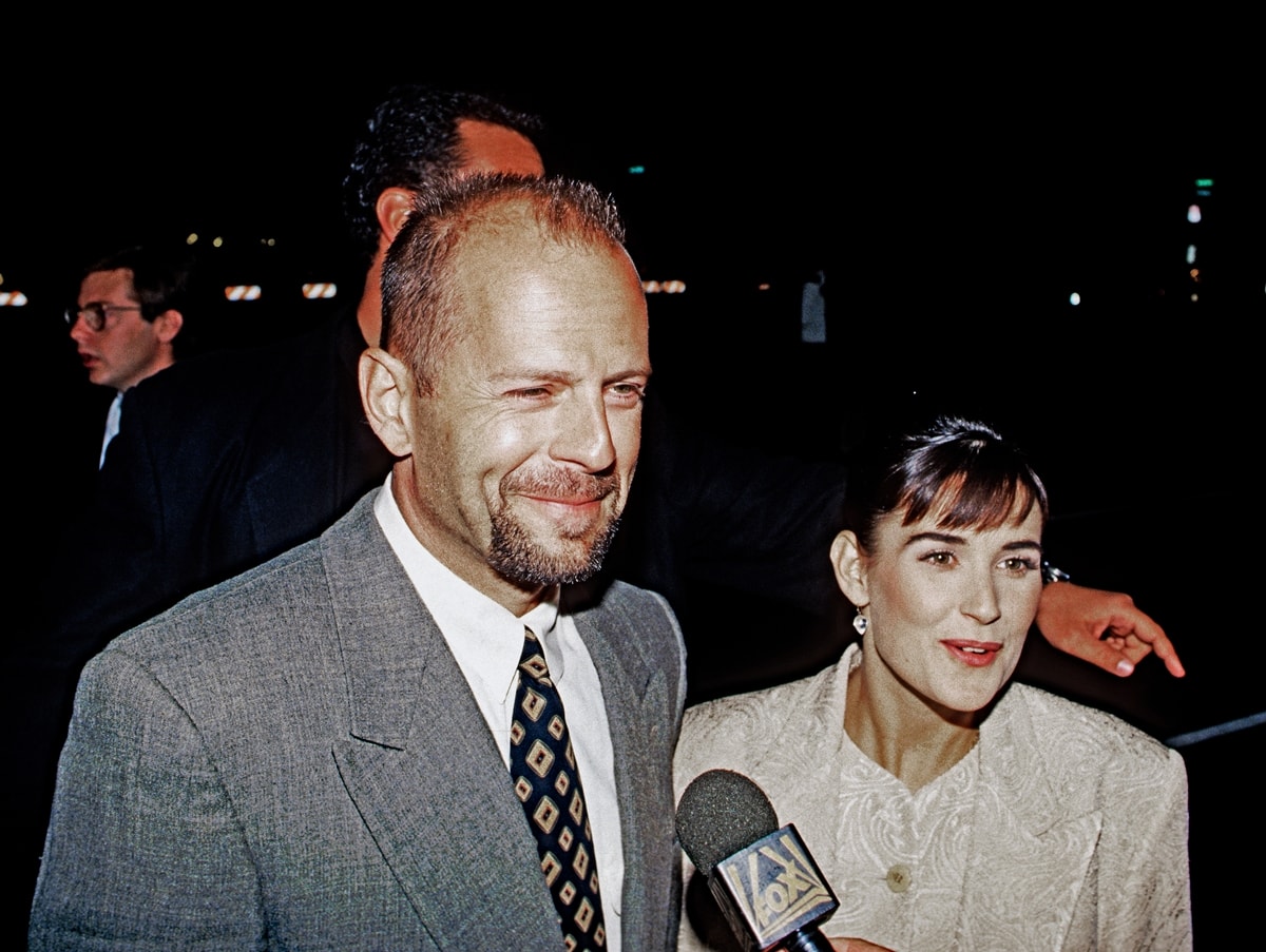 Demi Moore and Bruce Willis were married from 1987 to 2000