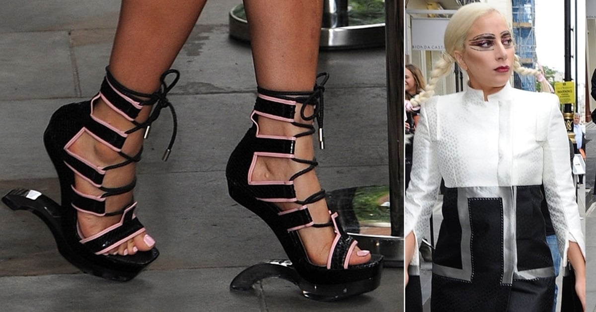 gaga high heels