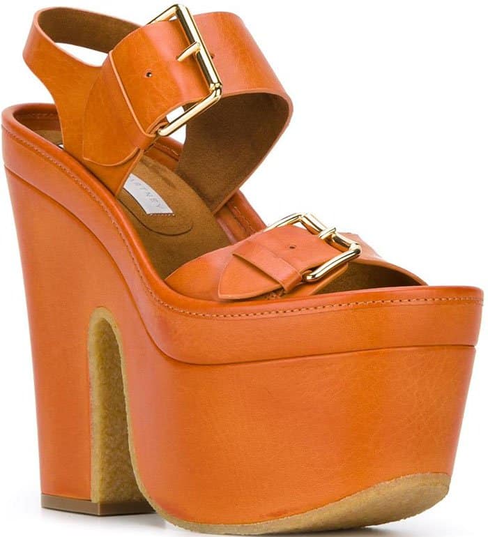 Stella McCartney Buckled Platform Sandals