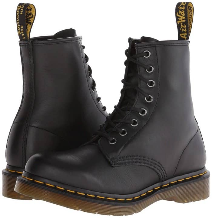 Black Dr. Martens "1460" 8-Eye Boots