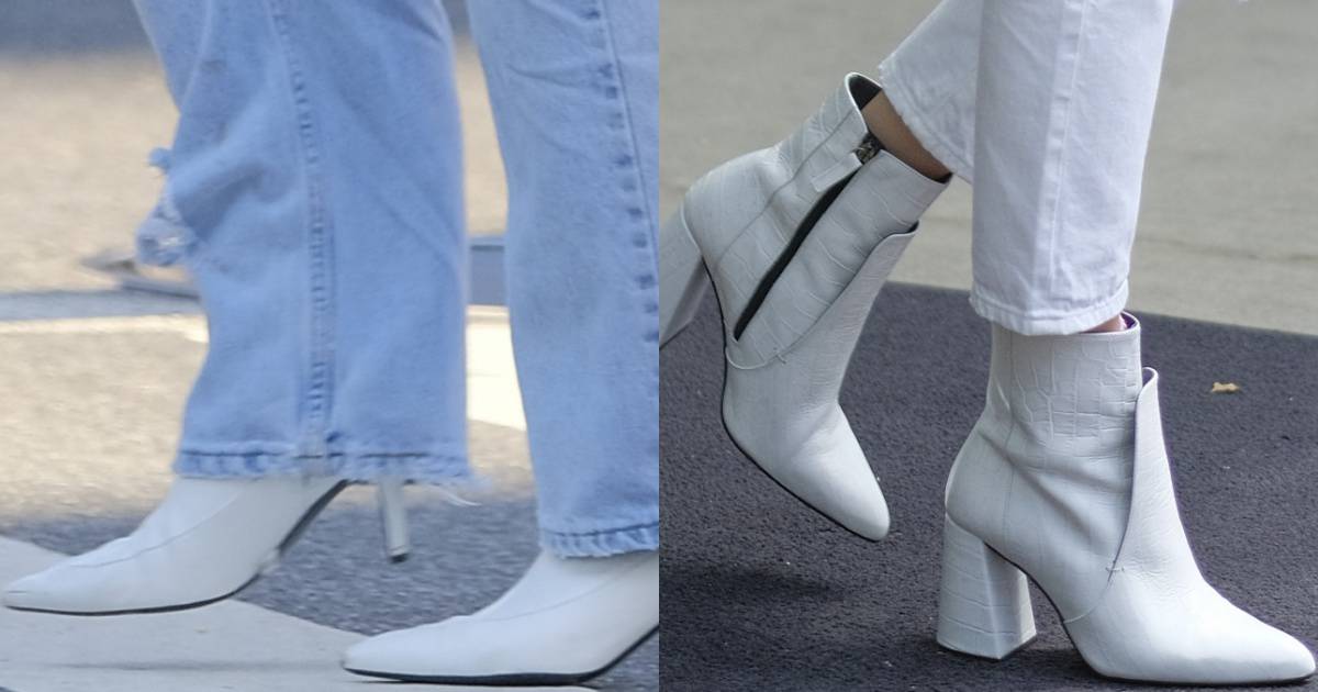 gigi hadid heeled ankle boot