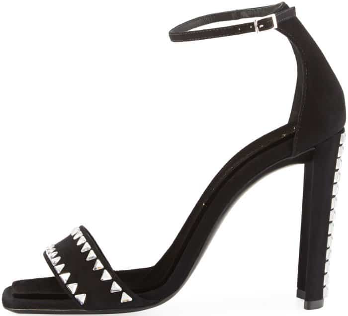 Giuseppe Zanotti “Ellis” suede embellished sandals