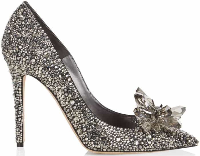 jimmy choo avril Cinderella Swarovski crystal