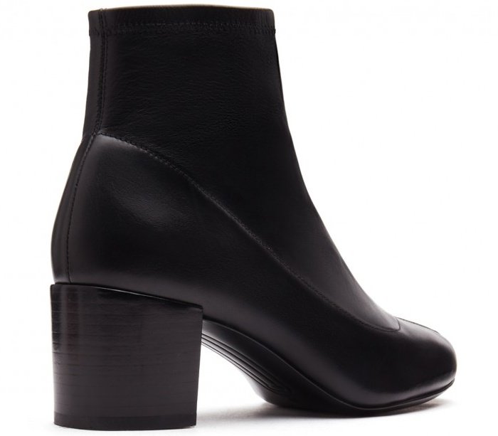 Stella Luna “Zipper 50” booties in black