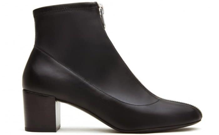 Stella Luna “Zipper 50” booties in black