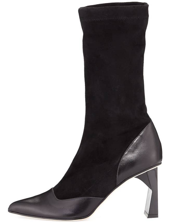 Tibi “Felice” calf-high booties