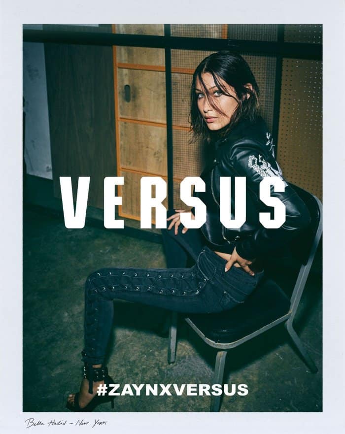 Bella Hadid for ZAYN x Versus