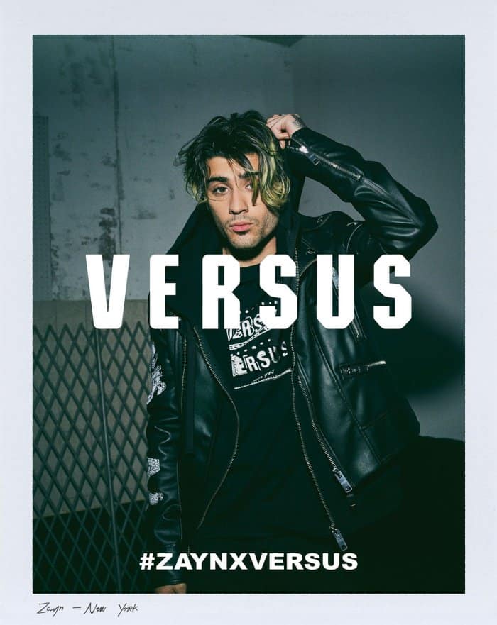 Zayn Malik for ZAYN x Versus