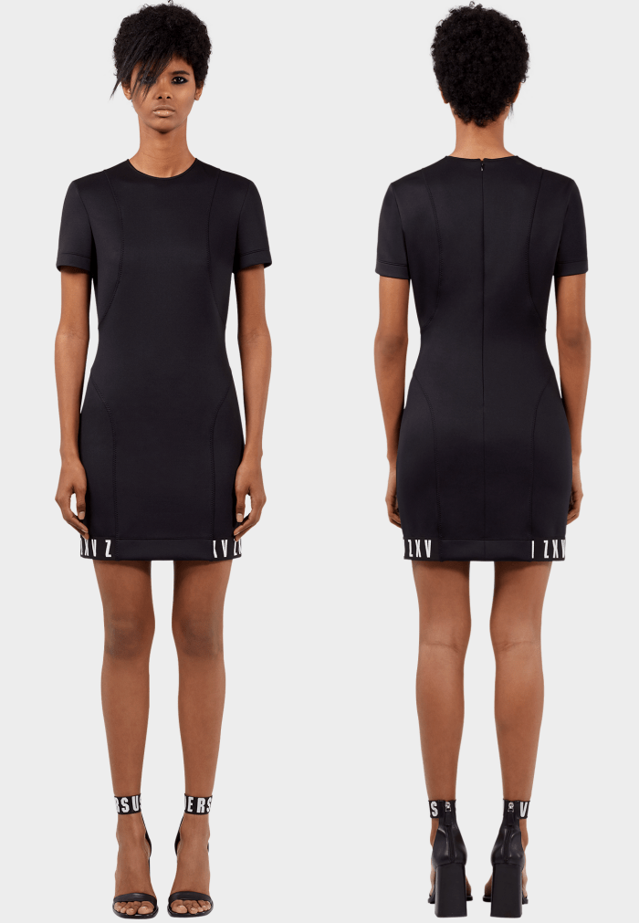 ZAYN x Versus scuba mini dress