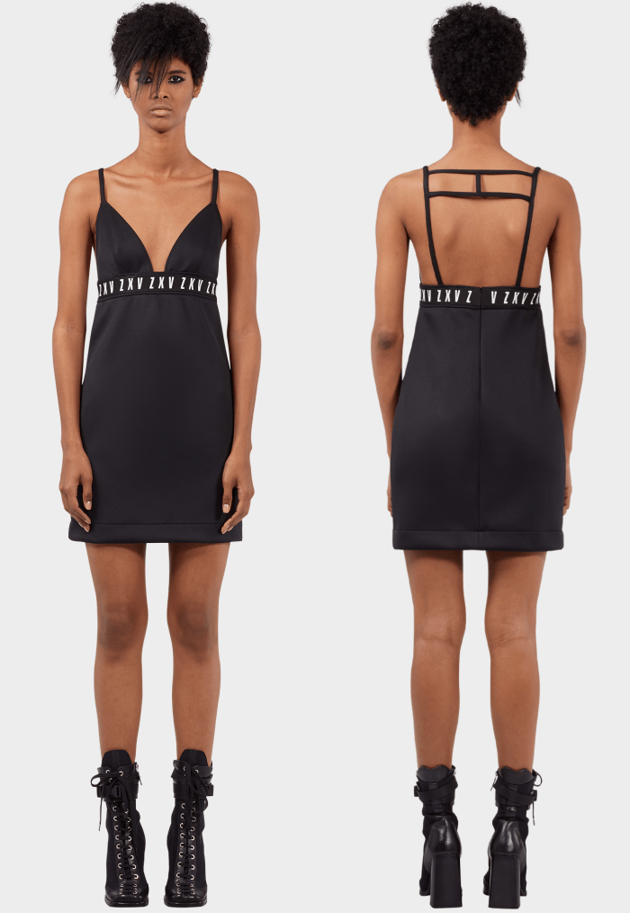 ZAYN x Versus triangle top dress