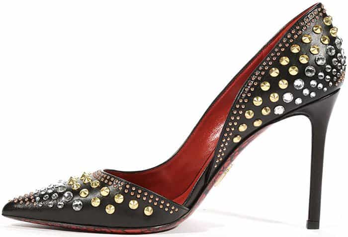 Cesare Paciotti studded pumps