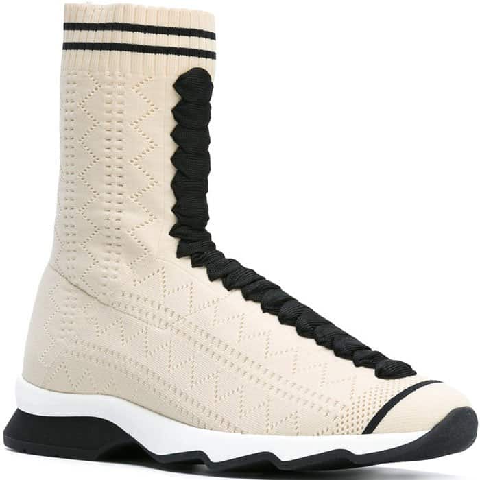 Fendi high-top sock sneakers