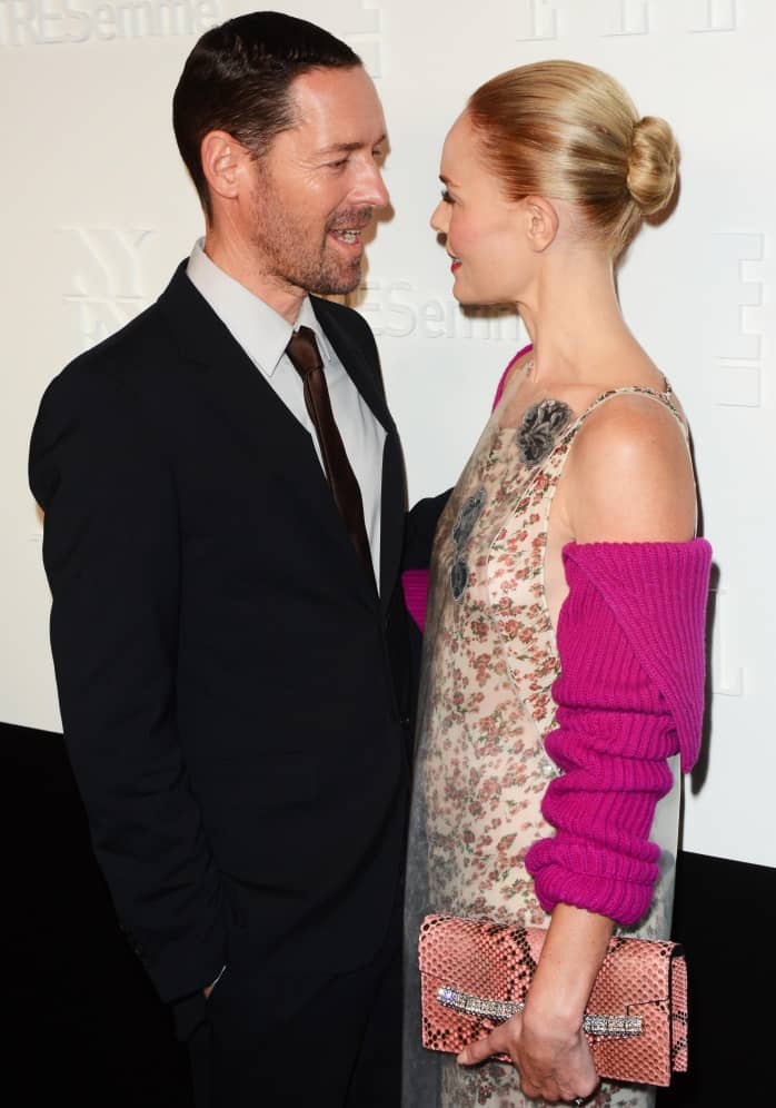 Kate Bosworth and husband Michael Polish side by side at the event