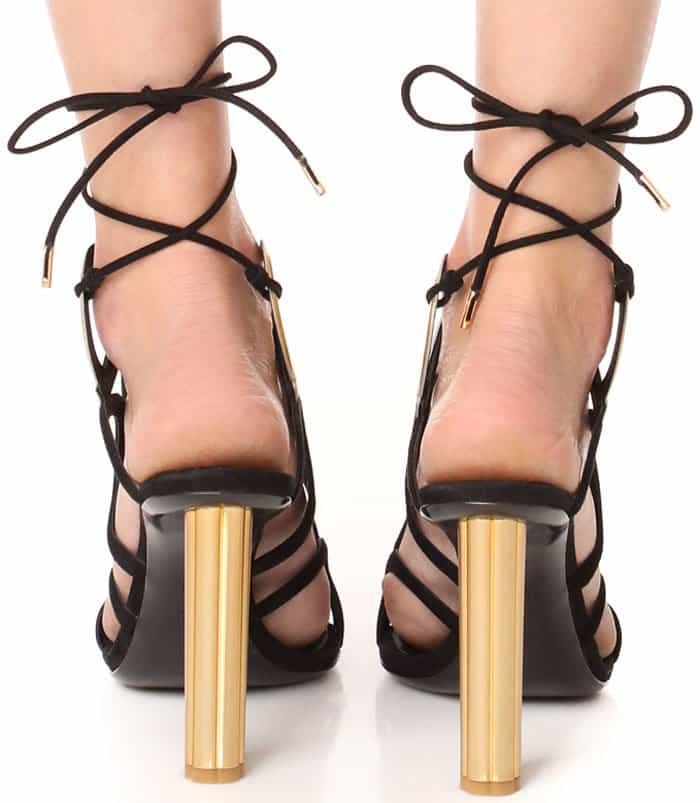 Salvatore Ferragamo "Vinci" Wrap Sandals
