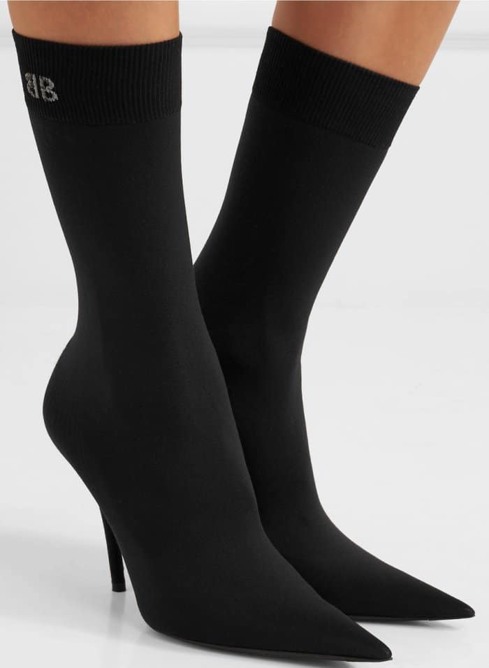 Balenciaga stretch-jersey sock boots