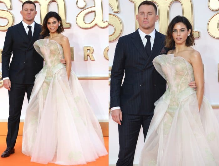 Channing Tatum and Jenna Dewan Tatum at the "Kingsman: The Golden Circle" world premiere