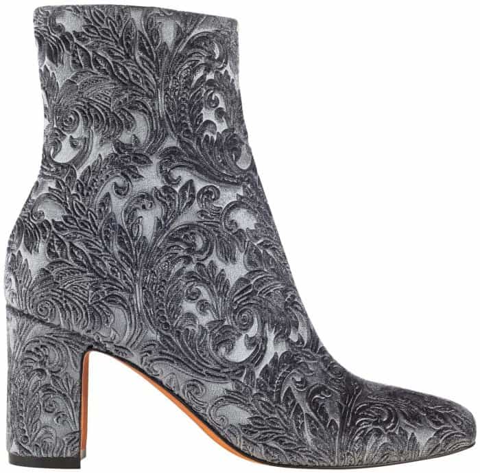 Marc Fisher LTD "Grazi2" ankle boots in dark gray multi fabric